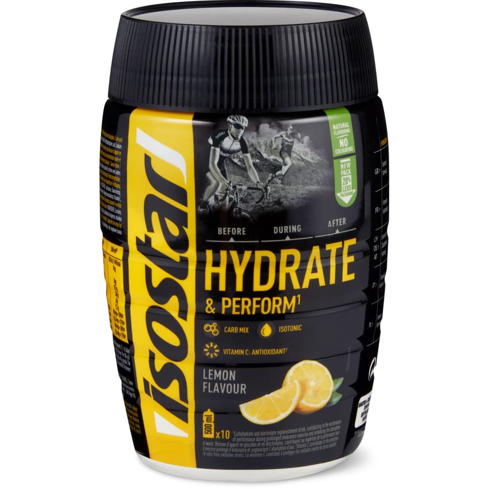 Hydrate & Perform Sport Drink Orange Flavour 400g - IsoStar