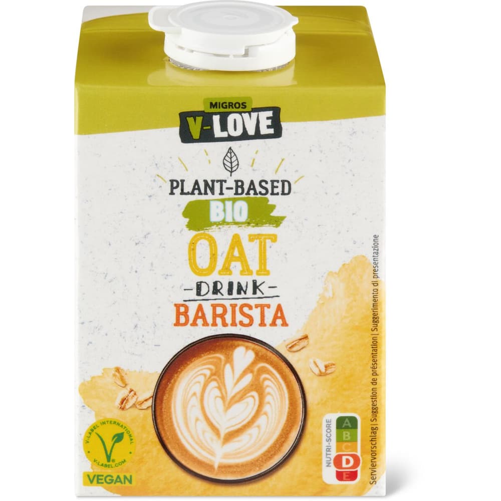 V Love Bio Hafer Barista Drink • Migros