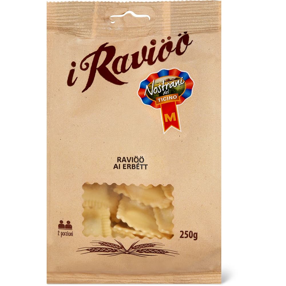 Ravioli mit Kräuter • Migros