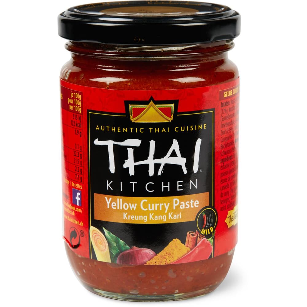 Thai kitchen yellow store curry paste