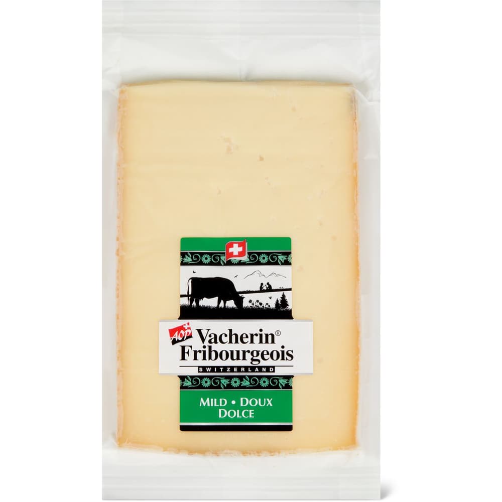 Vacherin Fribourgeois · Schweizer Halbhartkäse Vollfett Aus Thermisierter Milch · Mild • Migros 