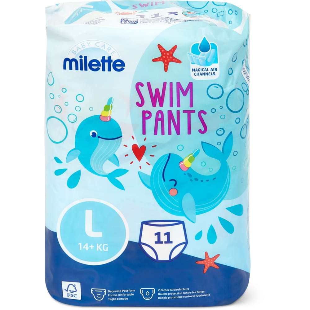 HUGGIES Little swimmers couches de bain taille 5-6 (12-18kg) 11