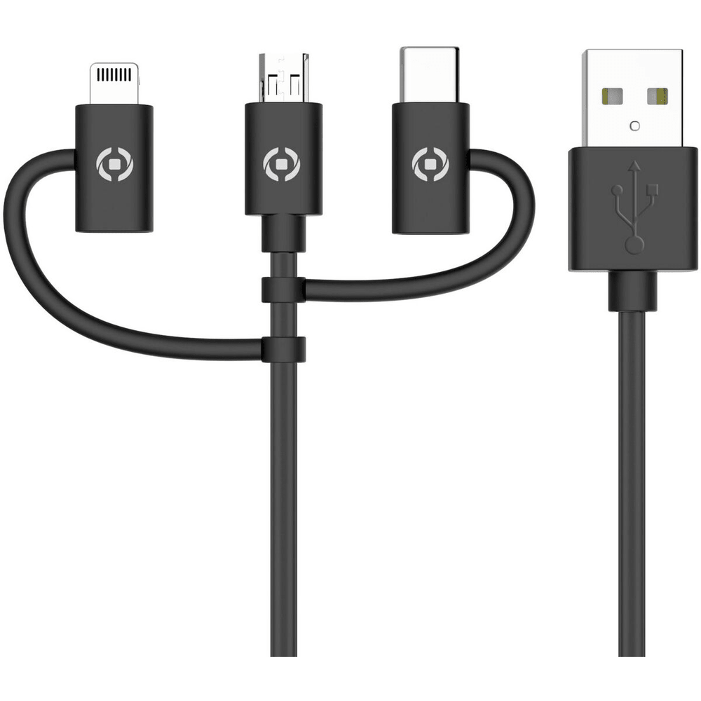 3in1 Micro Usb/ USBC/ Lightning Cable 12W • Migros