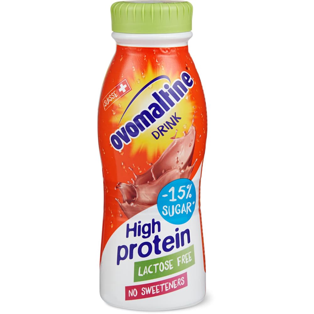 Kaufen Ovomaltine · High Protein Drink · Laktosefrei • Migros