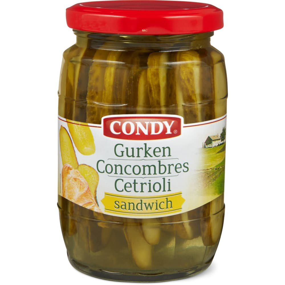 Condy · Gurken Sandwich · Längsschnitt • Migros