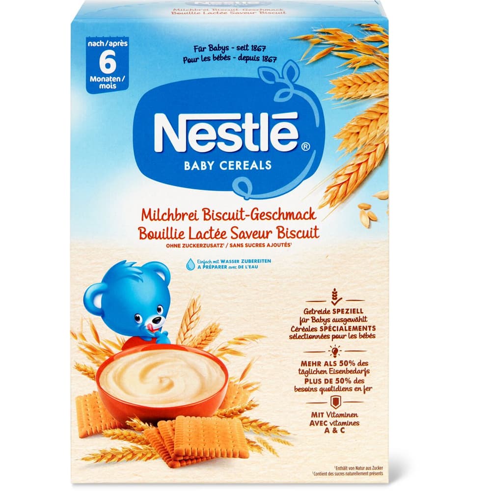 Nestlé - Céréales Bébé au Tilleul - 6 Mois (3x250g)