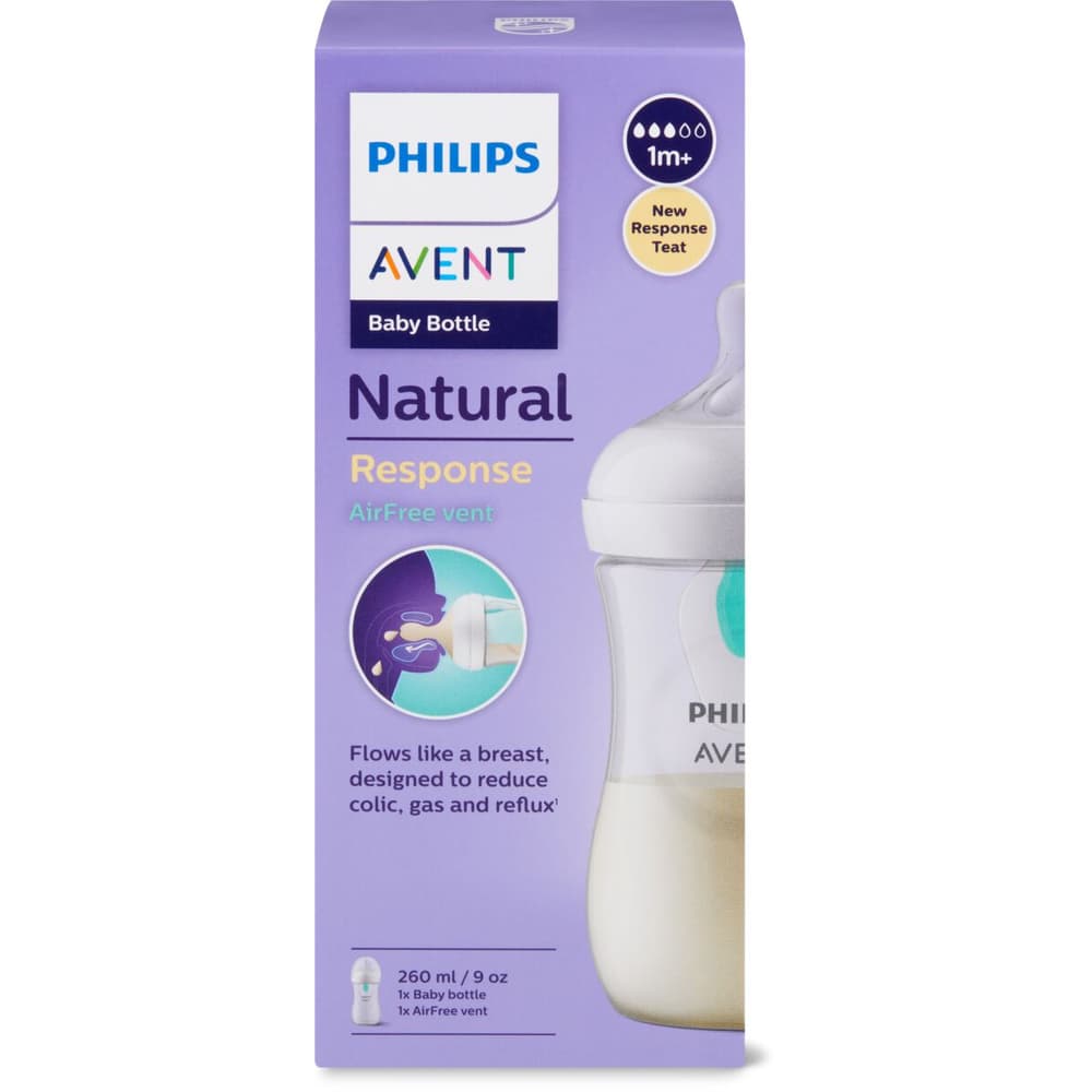 Buy Philips Avent Natural Response AirFree Vent Baby Bottle 1m+ · Costa Rica