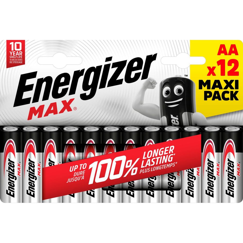 Pile alcaline Energizer Max Plus C/LR14 - pack de 20