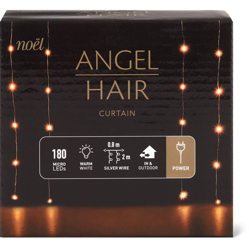 Achat rideau lumineux cheveux d’ange • migros