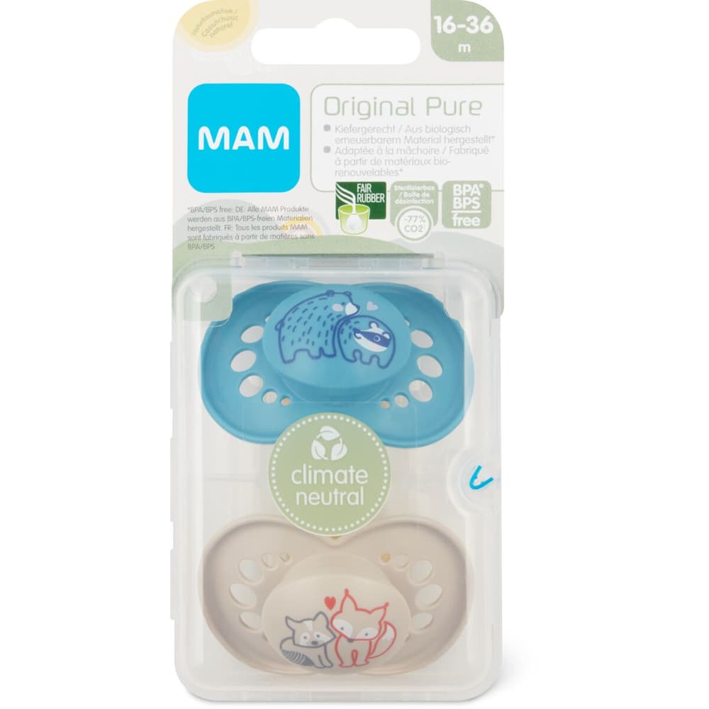 MAM Original Pure · Nuggi · Ab 16 Monaten • Migros