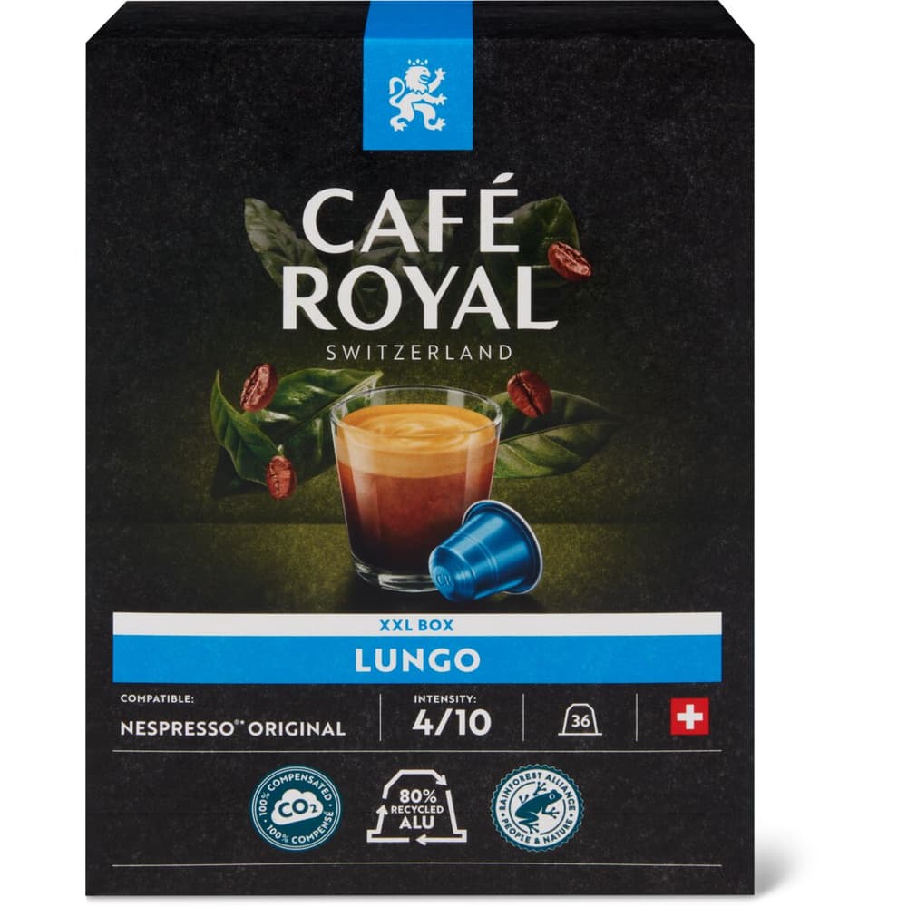 Caf Royal Kaffee Kapseln Aus Aluminium Lungo Intensit T Migros