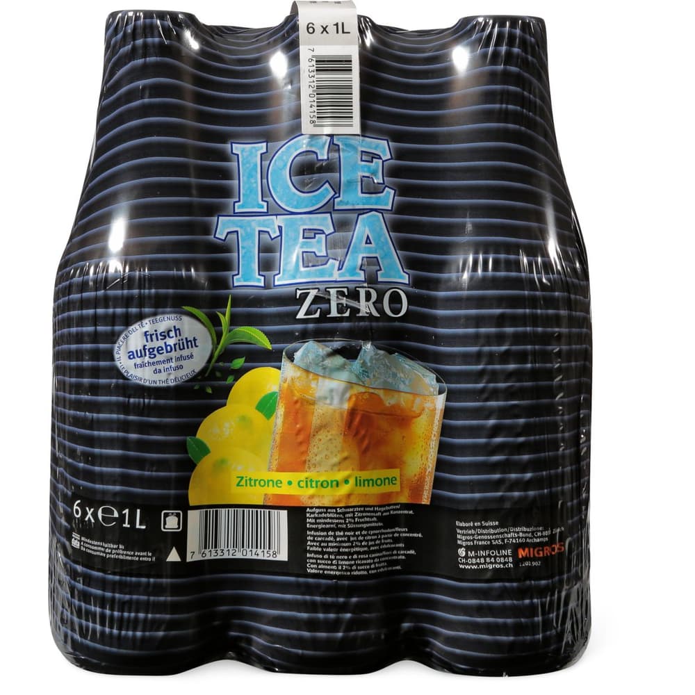 Ice Tea Zero · Thé froid · Citron • Migros