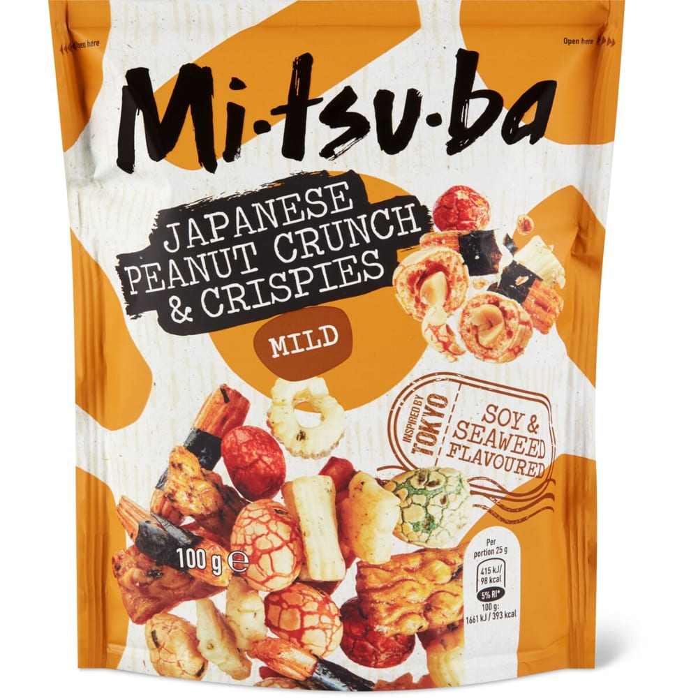 Mitsuba · arachidi giapponesi crunch & crispies