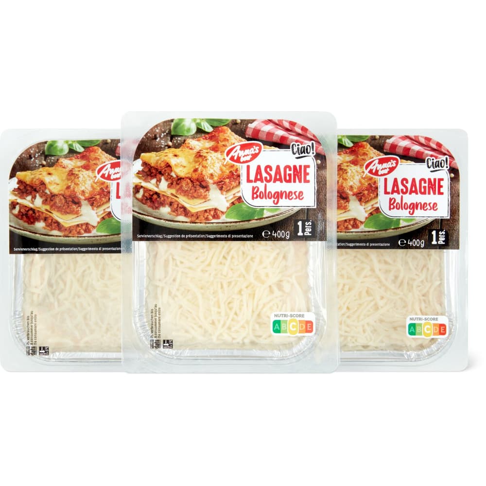 Buy Anna's Best · Lasagne Bolognese • Migros