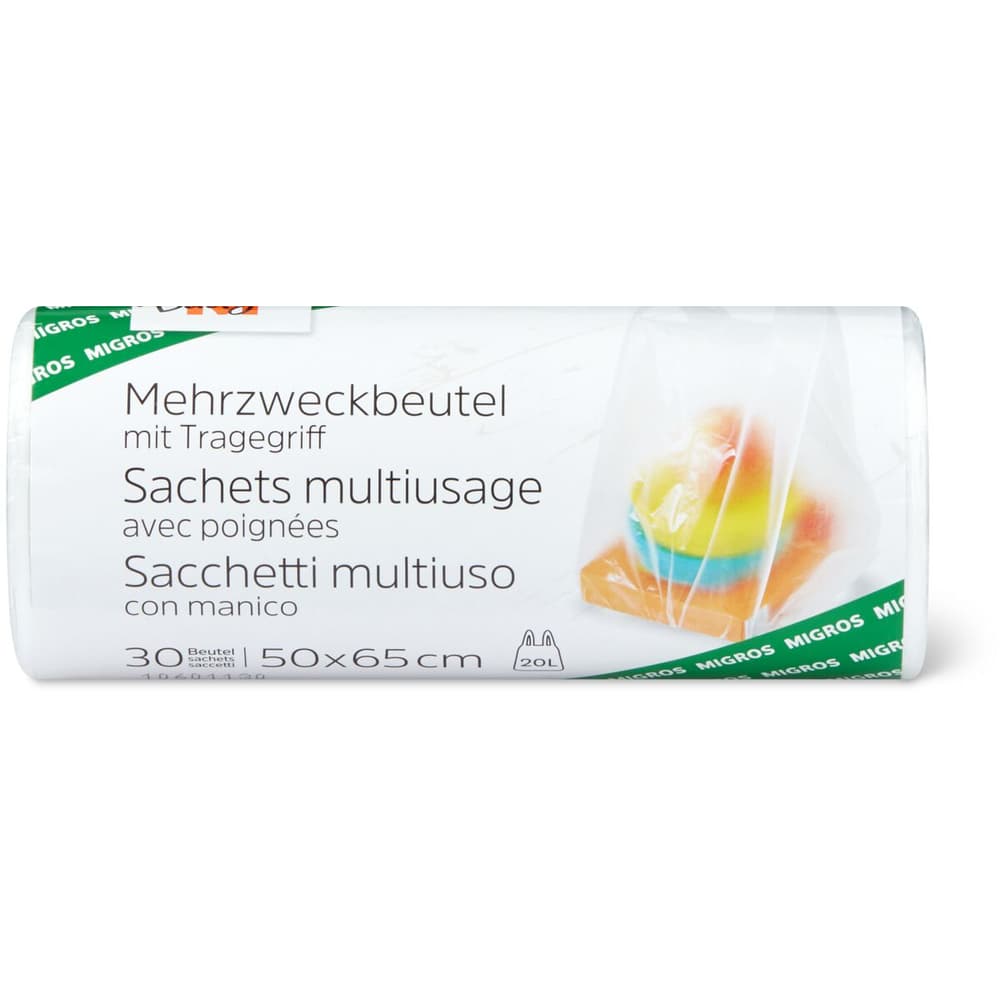 Acquista M-Budget · Sacchetti multiuso · 20l, 50 x 65cm • Migros