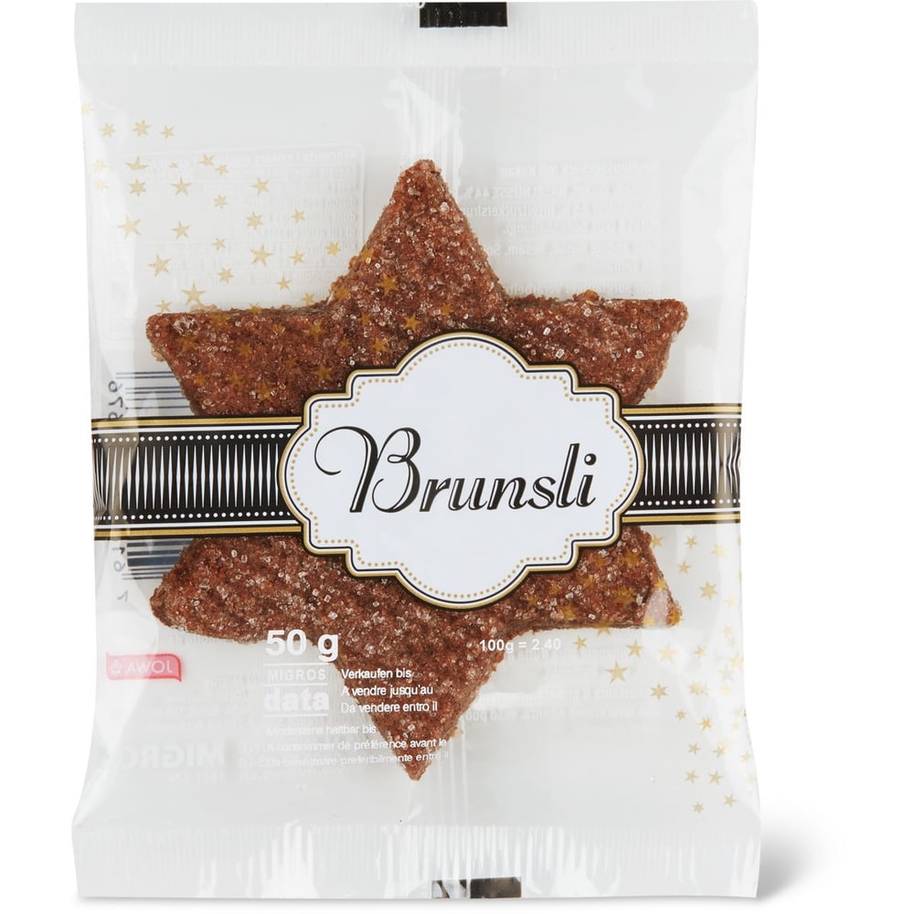 Brunsli Basilea stella • Migros