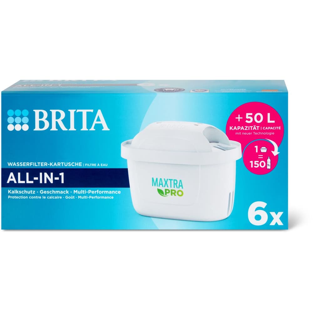 Achat Brita · Filtre à eau · ALL-IN-1, protection contre le calcaire, goût,  multi-performance • Migros