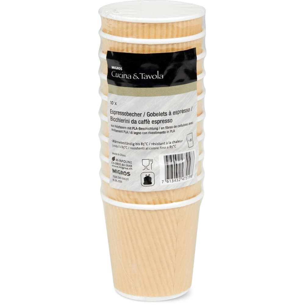 Buy GM PAPER CUP, 1DL 10 PCS. • Migros