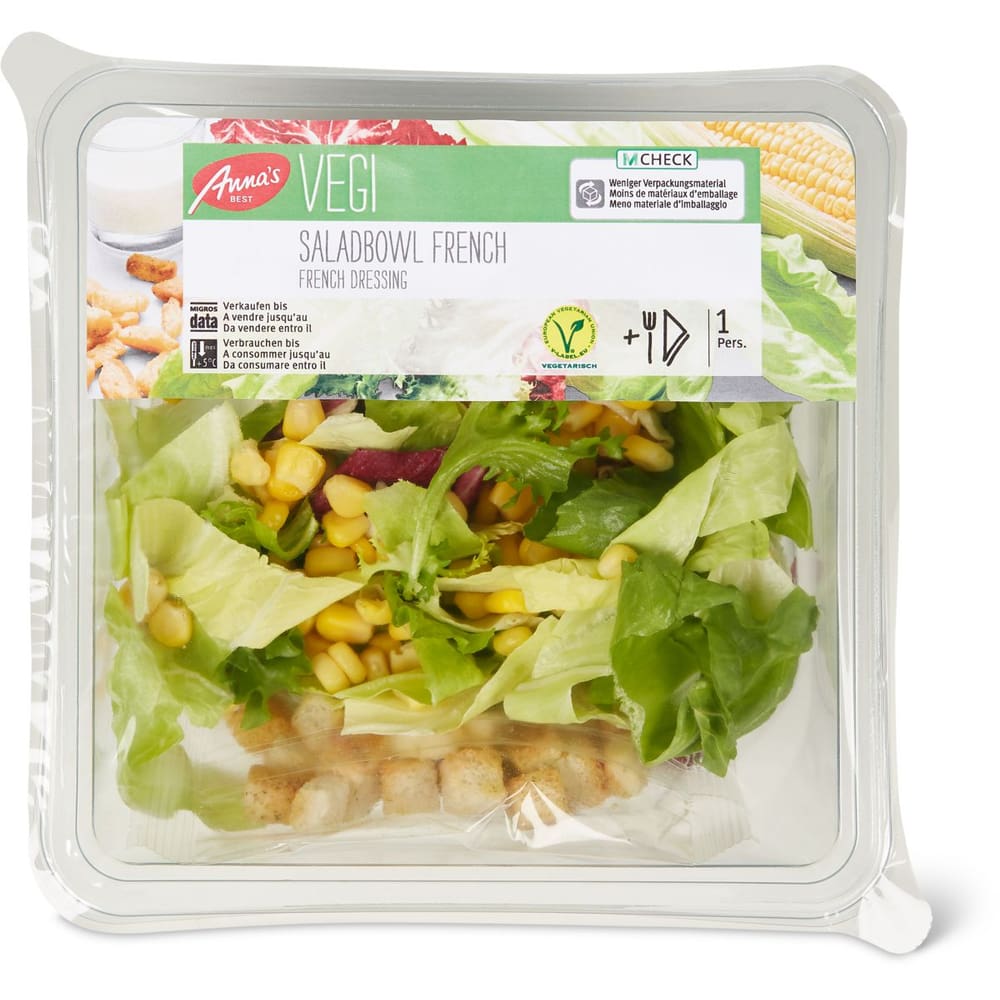 Anna's Best Vegi Saladbowl French • Migros