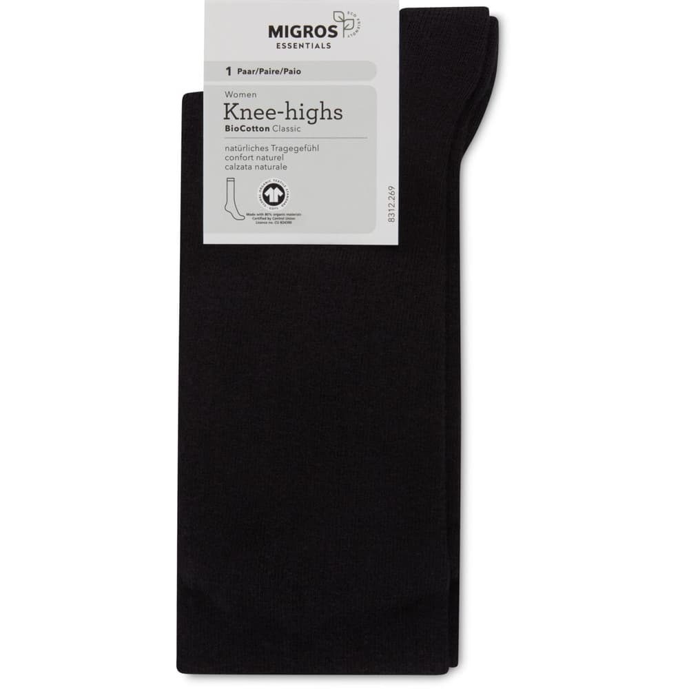 BIO Lady's knee socks Bio Cotton 1prs • Migros