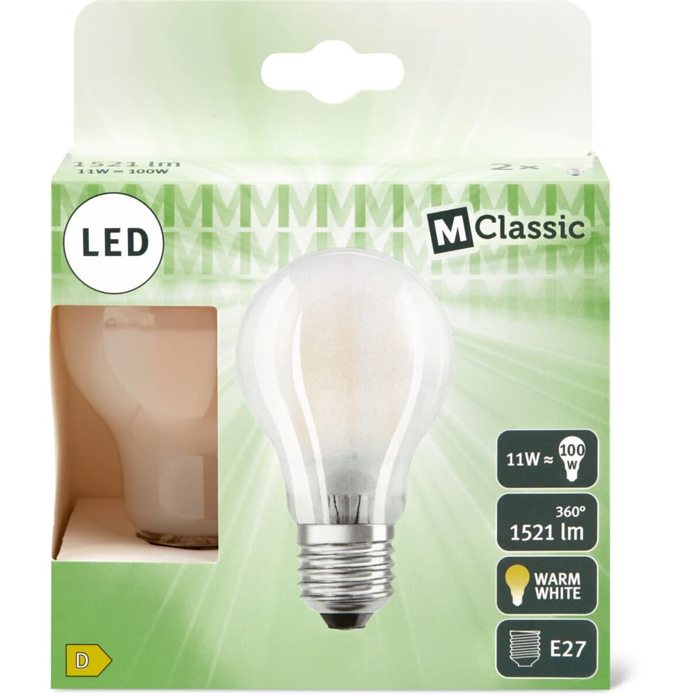 Achat MClassic Led · Ampoule · MATT A 100W E27 • Migros