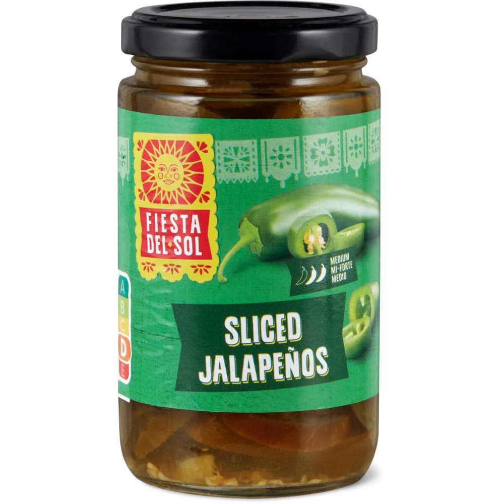 Buy Fiesta del Sol · sliced jalapeños · medium • Migros
