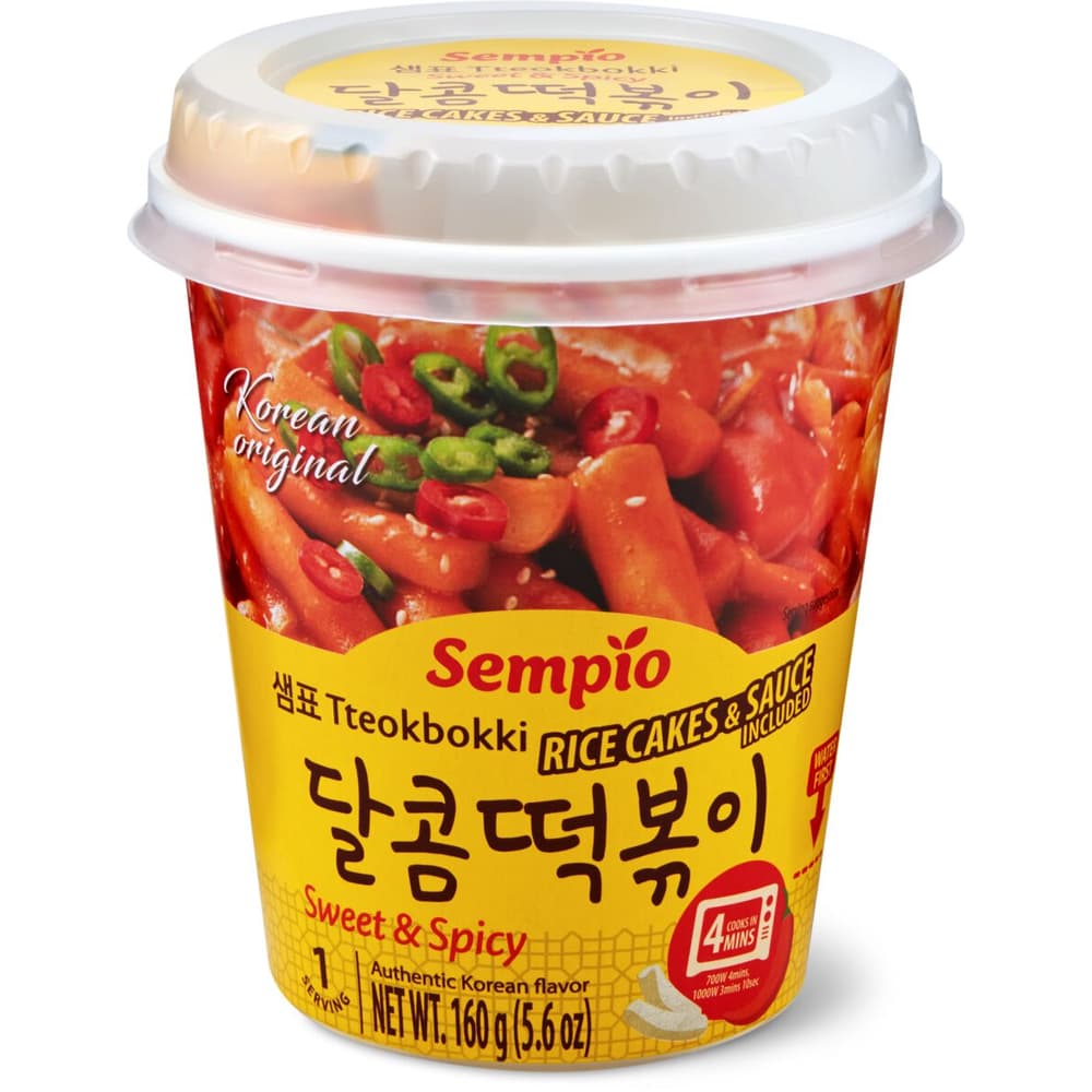 Tteokbokki con Carta di Riso