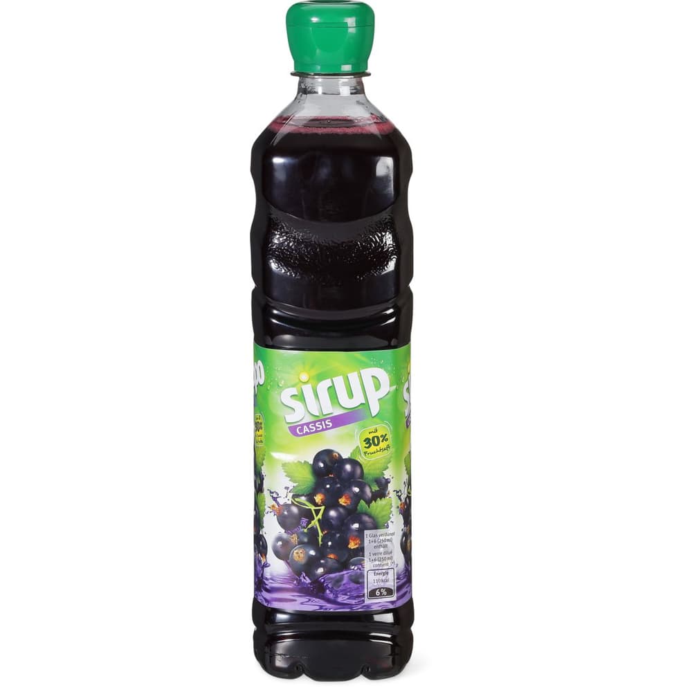 Sirup · Sirup · cassis 30% • Migros