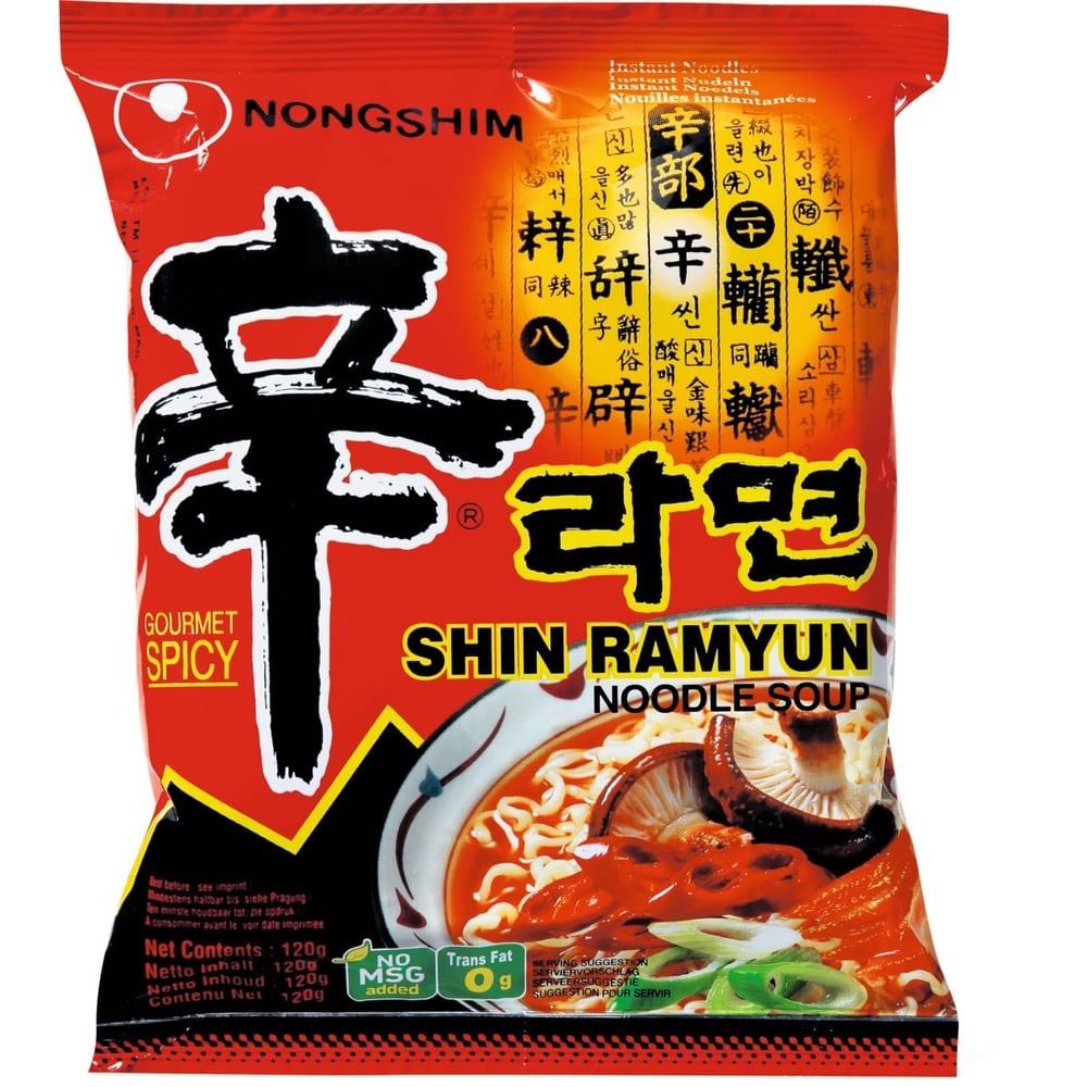 Nouilles instantanée coréenne au kimchi (ramen) - Nongshim