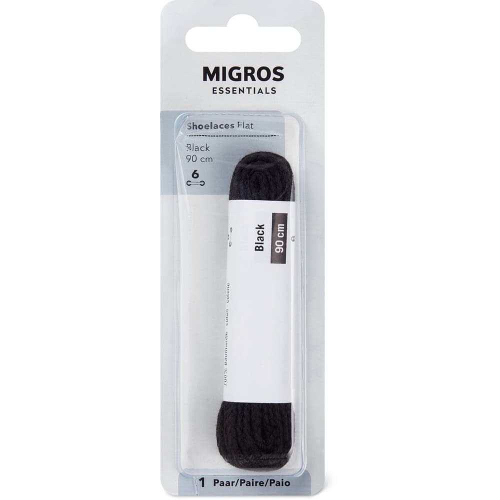 SNORS LACCI PIATTI CERATI BIANCHI 90-150cm 6mm, Cotone, Cinturino Per Scarpe - Foto 6