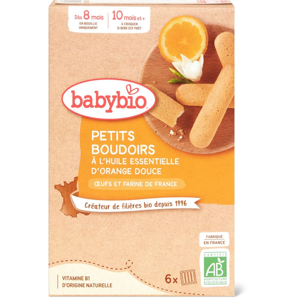 Babybio Boudoir Bio dès 10 Mois 120g