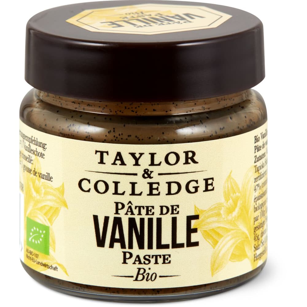 Taylor & Colledge · pâte de vanille