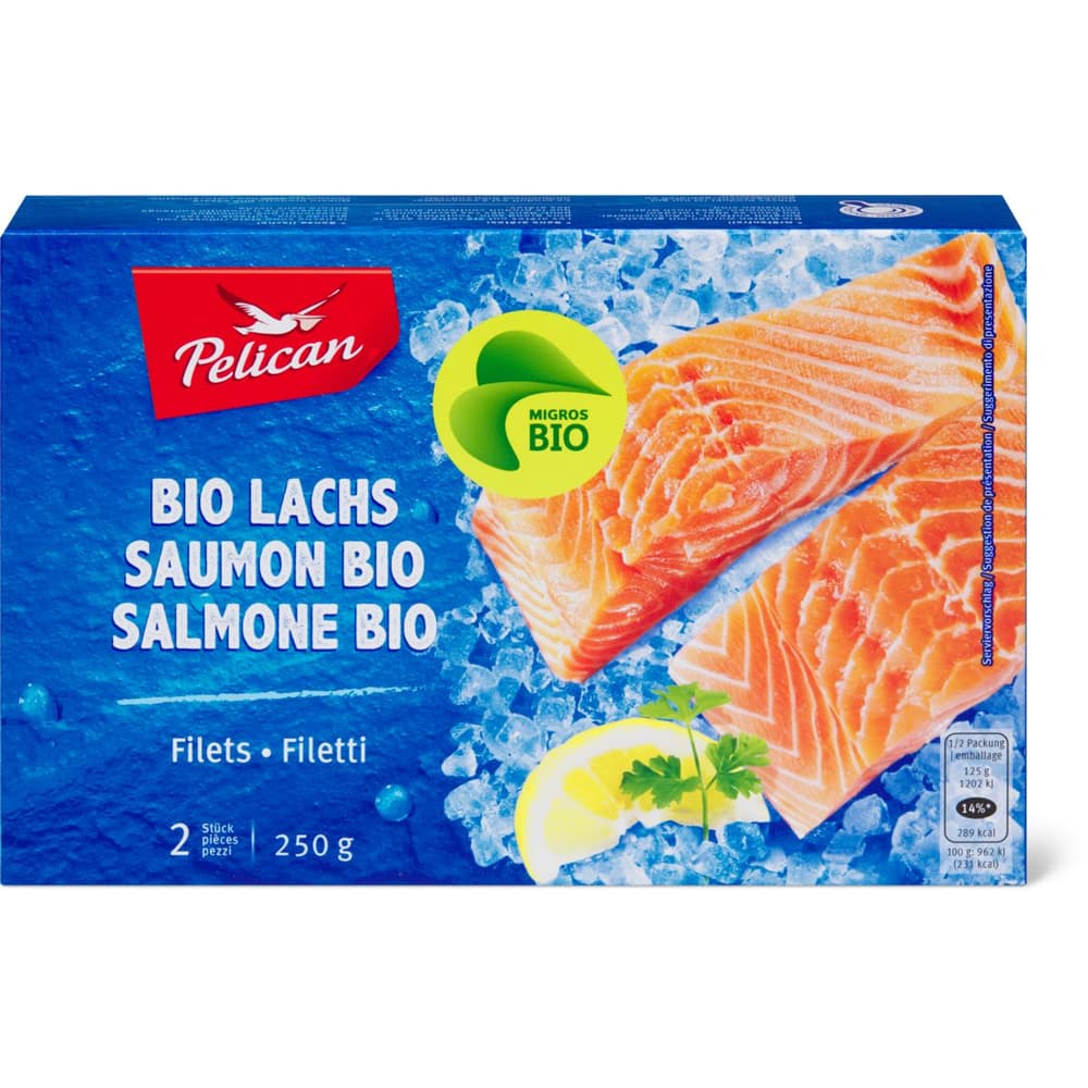 Pelican Bio · Lachsfilets • Migros