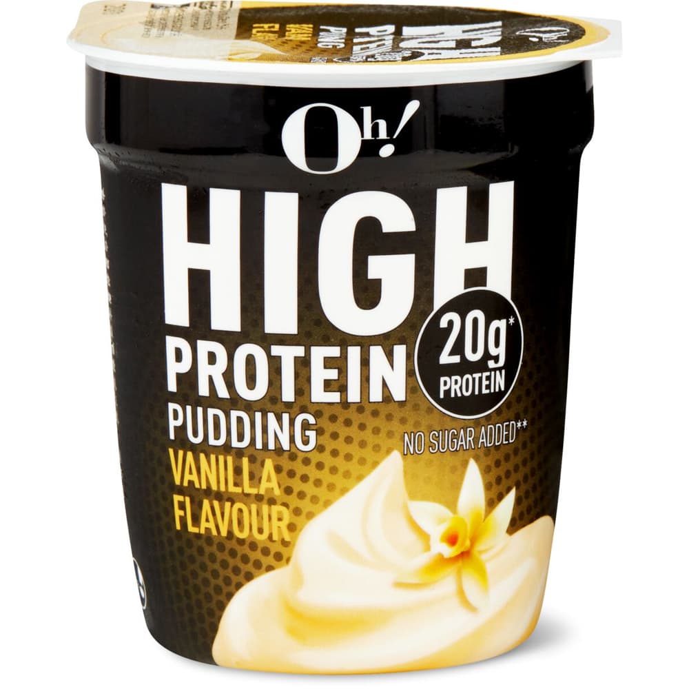 Acquista Oh! · High Protein Pudding · Vaniglia • Migros