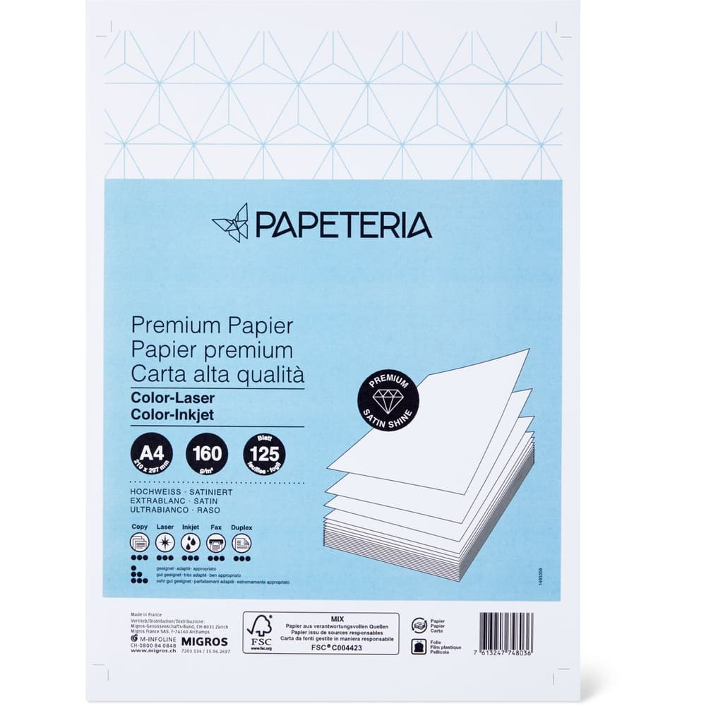 Copy Paper Ultrabianco 160G