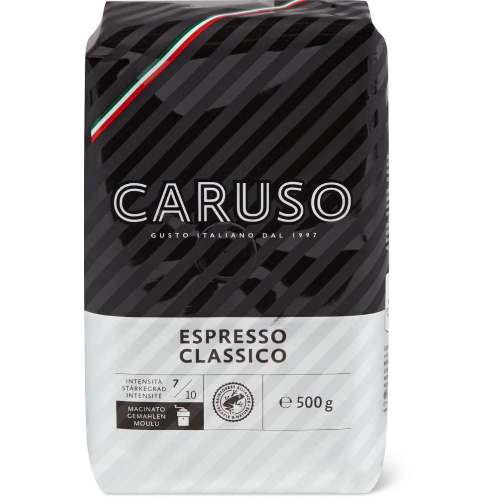 Caruso Caff torrefatto Espresso Classico macinato 7 10