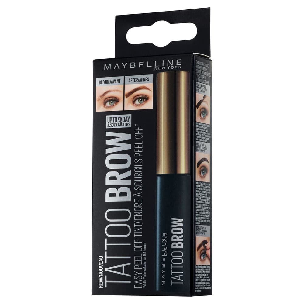 Maybelline Tattoo Brow · Eyebrow ink · 1, light brown • Migros
