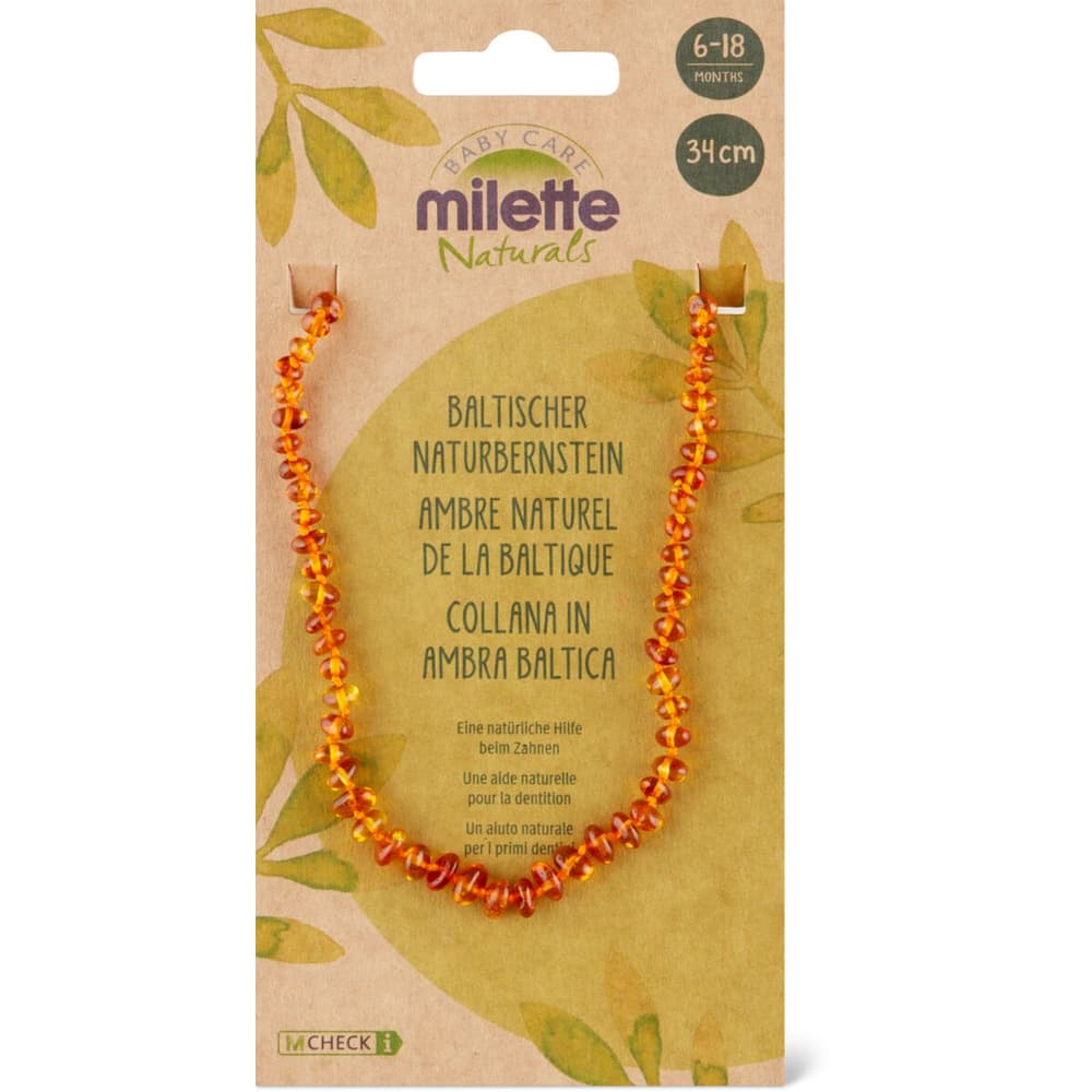 Milette Naturals Collier D'ambre • Migros