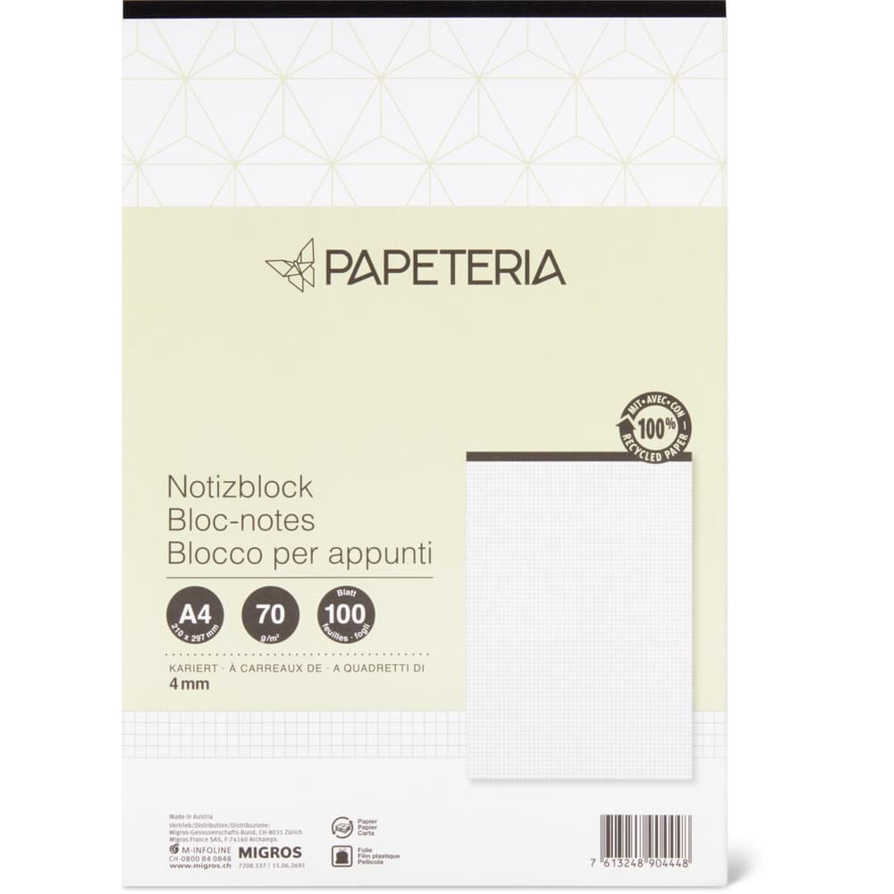 Block Notes A6 Per Appunti Budget. Block Notes Bianco Formato A6