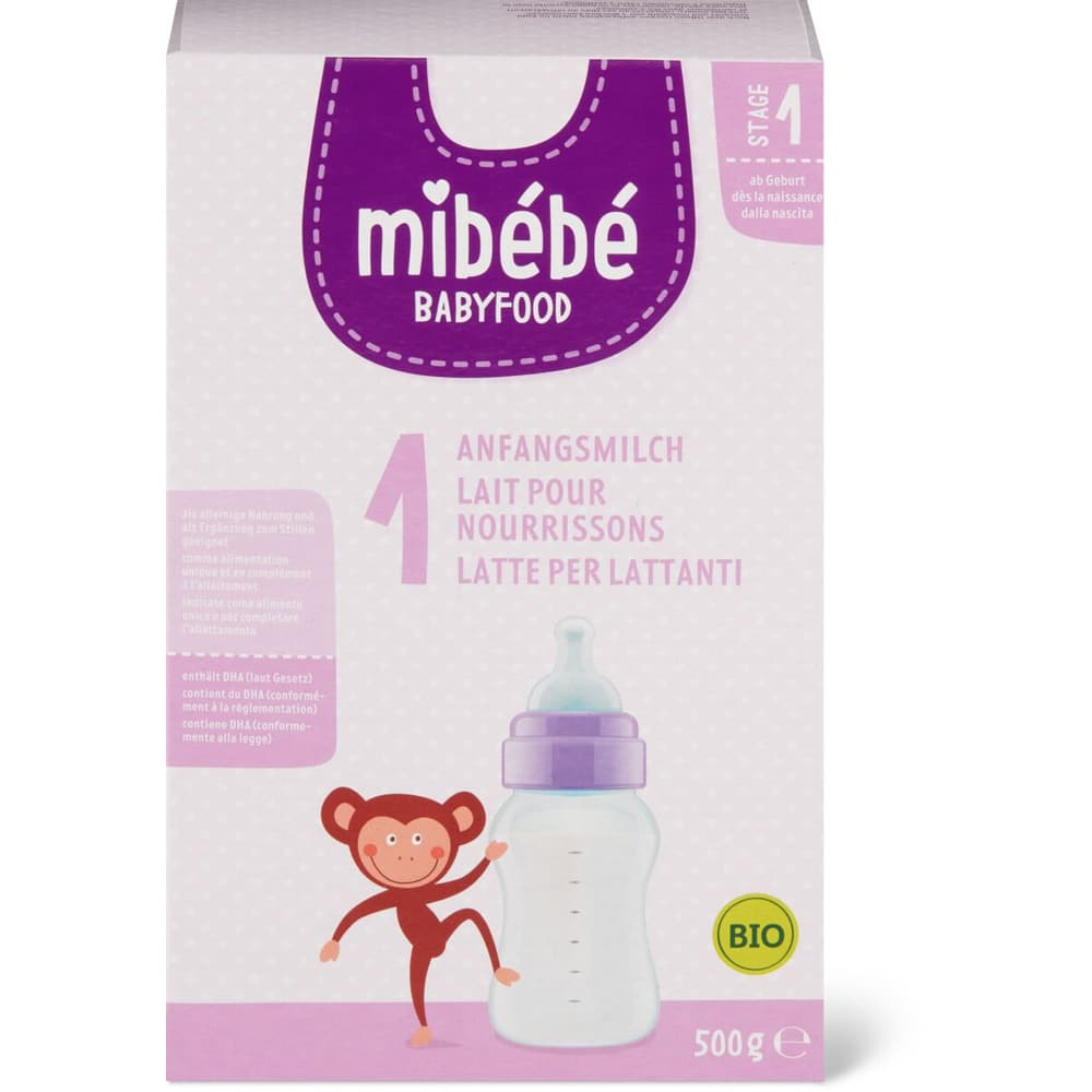 Acquista Mibébé Bio Babyfood 1 · Latte per lattanti · Dalla nascita • Migros