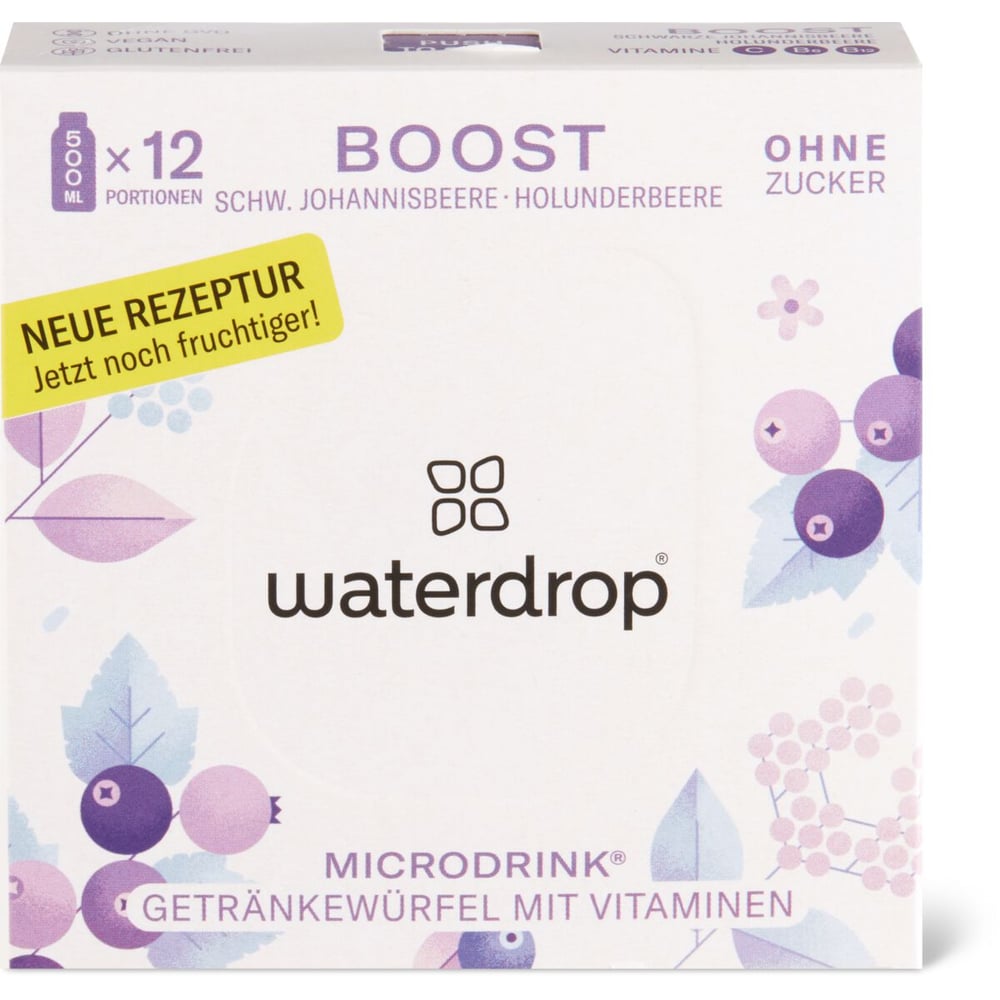 Acquista Waterdrop Microdrink · Miscela effervescente per bevande · Boost •  Migros