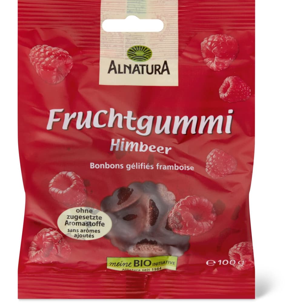 Alnatura · Fruchtgummi Himbeer • Migros Online