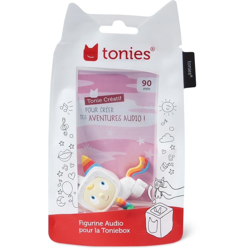 tonies® - Figurine Tonie Créatif - Licorne - Figurine Audio pour Toniebox  blanc - Tonies