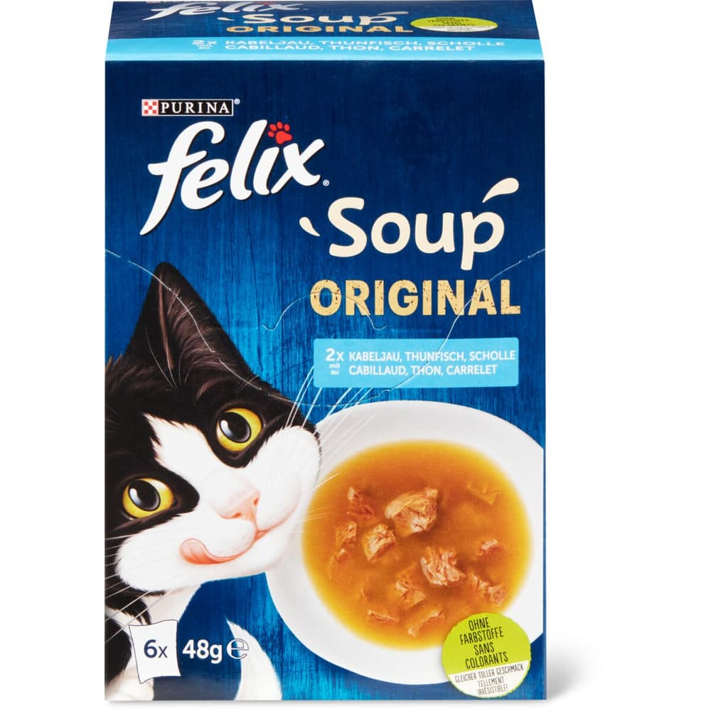 Felix Soup Filets 24 x 48 g pour chat