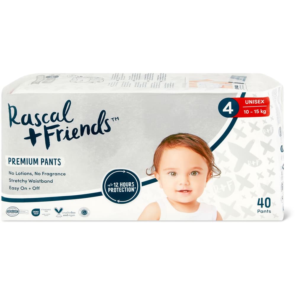 Rascal+Friends Walker · Diapers · Size 4 / 10-15kg