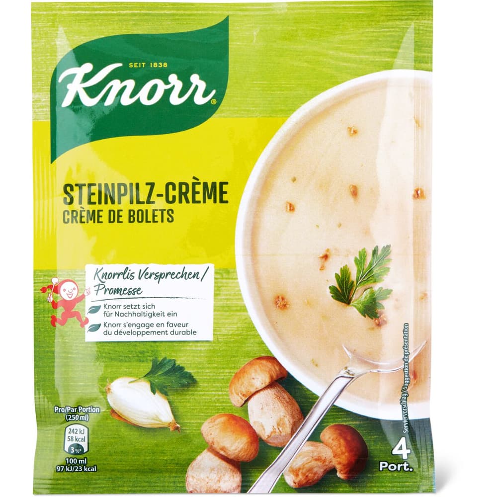 Knorr · crema di porcini • Migros