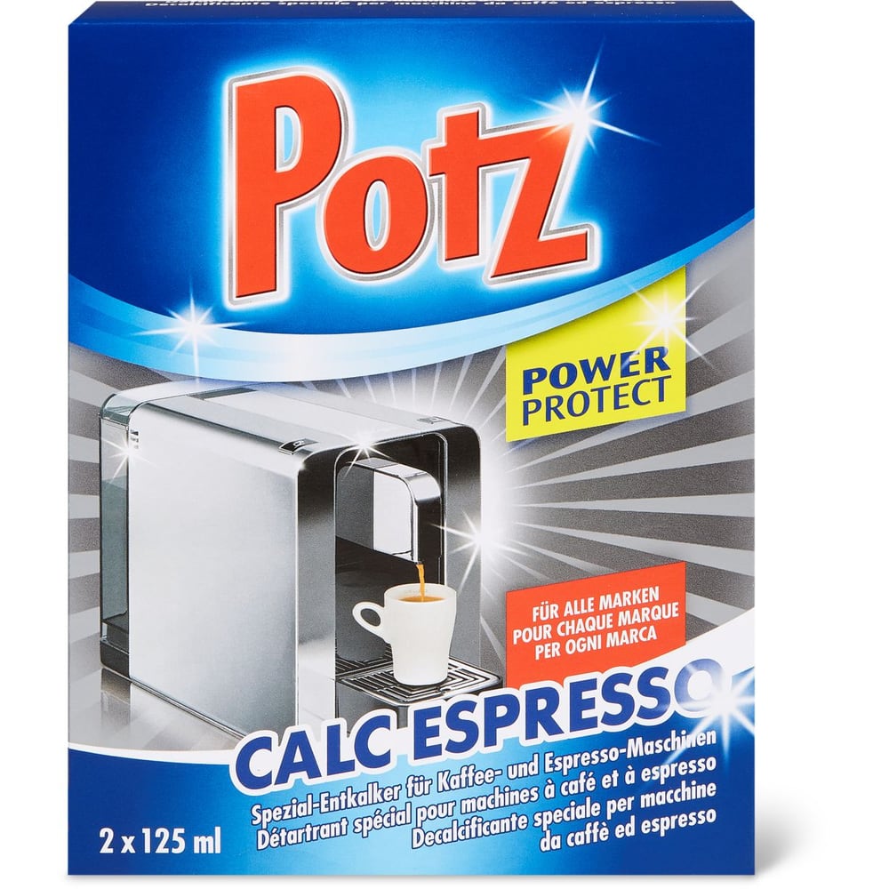 Acquista Potz Power protect · Decalcificante speciale per macchine da caffè  e da espresso · Calc espresso • Migros