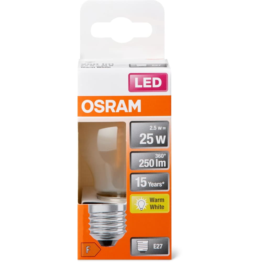 OSRAM LED STAR CL P25 MATT E27 • Migros