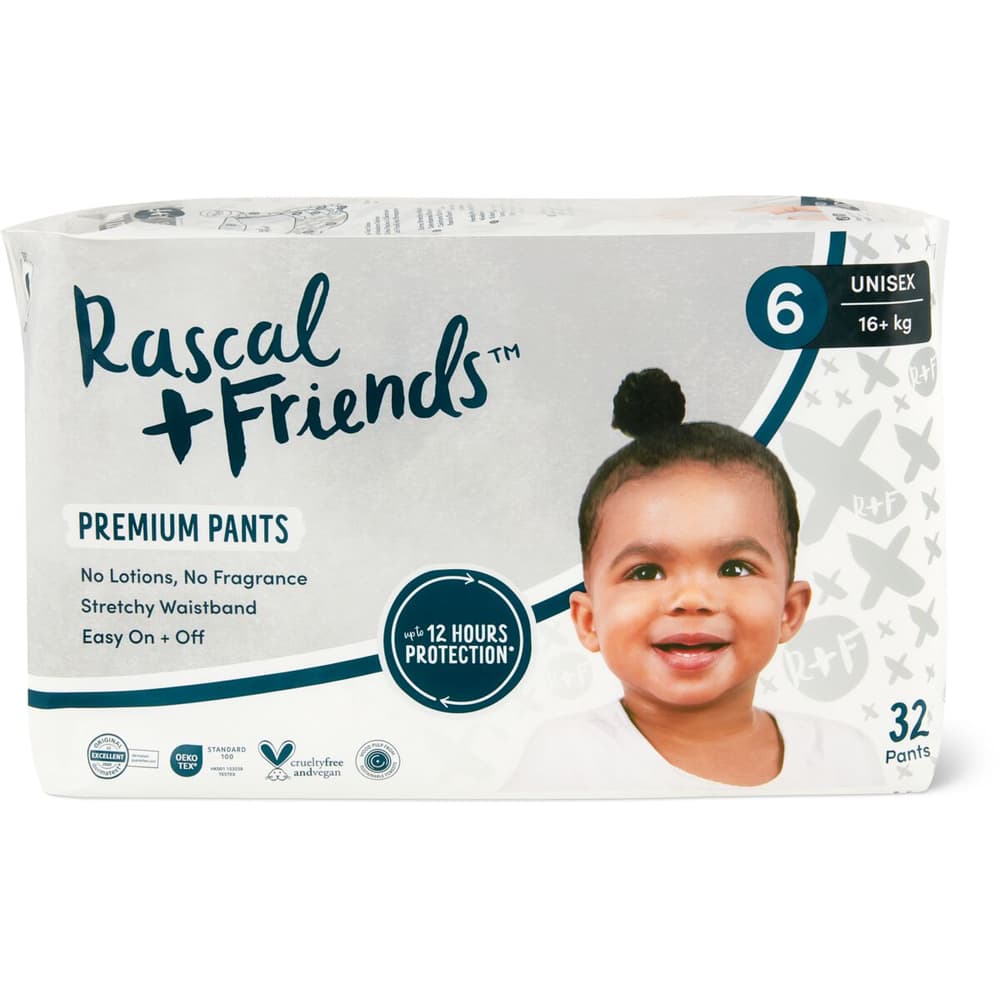 Rascal + Friends Nappies Size 6 Junior