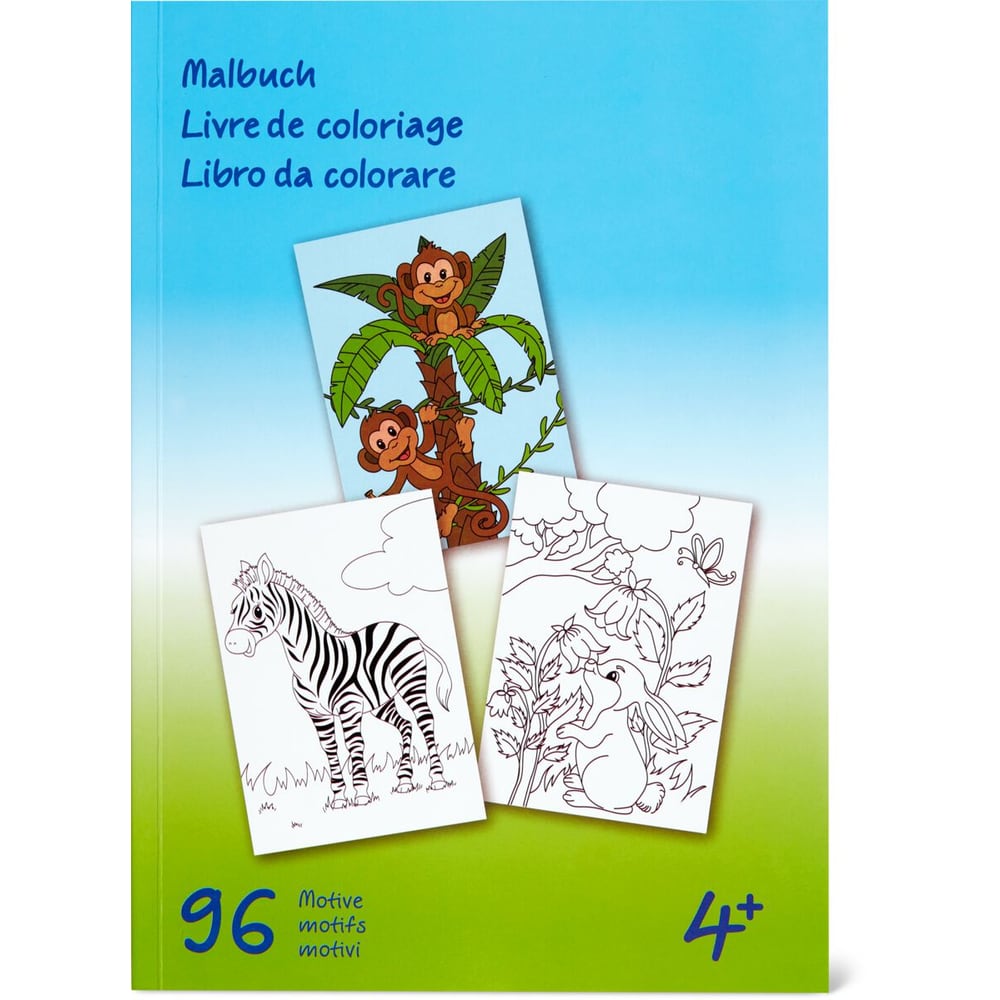 Acquista Bellcolor · Libro da colorare · 96 motivi, +4 anni • Migros